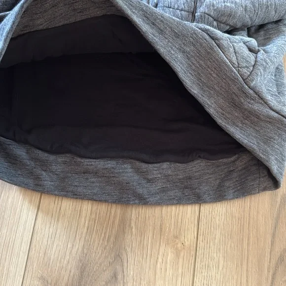 Lululemon Athletica Forever Warm Quilted Pullover Gray Size 2 - Picture 5 of 6